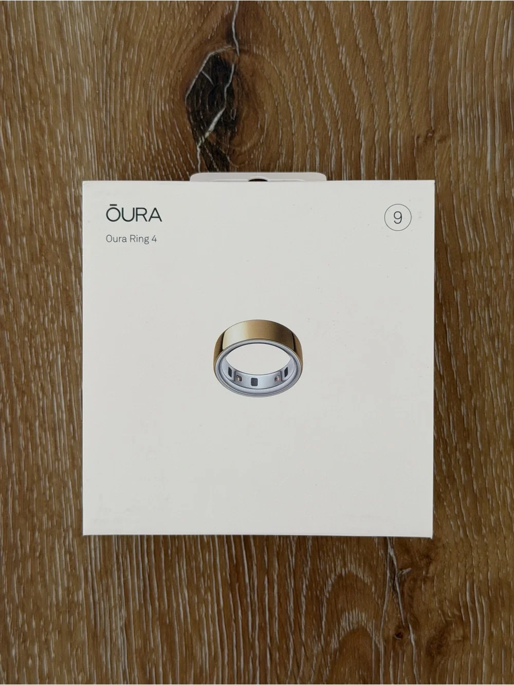Oura Ring 4 Smart Ring — Gold